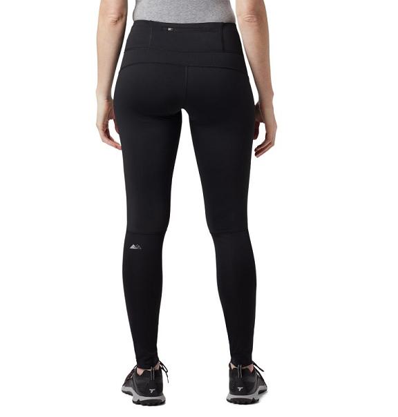 Columbia Titan Wind Block Leggings Black For Women's NZ80146 New Zealand